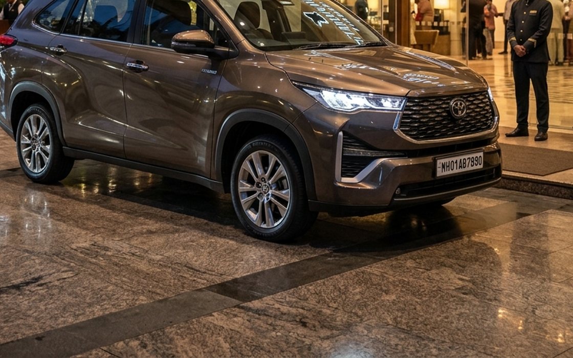 Toyota Innova Hycross hybrid SUV